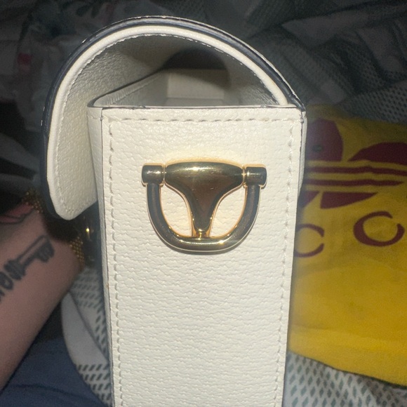 Gucci X Adidas Horsebit 1955 Crossbody calfskin w/ Gold Hardware - Picture 5 of 10